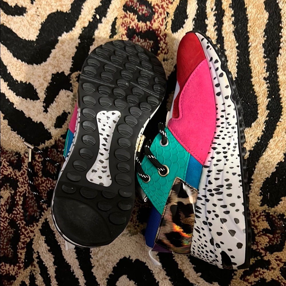 Steve Madden Multicolor Chunky Sneakers NEW WITHOUT TAGS - Picture 5 of 5